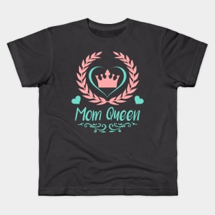 Mom Queen Kids T-Shirt